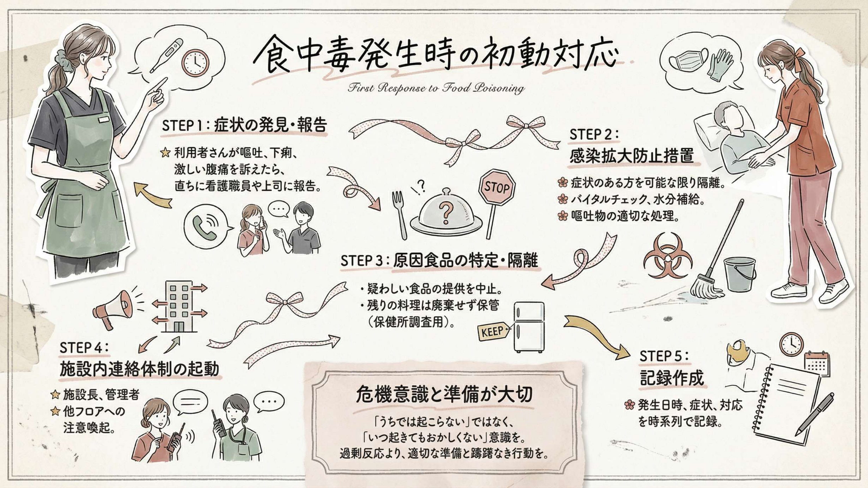 発生時の初動対応